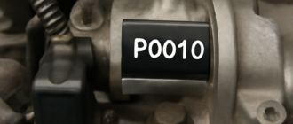 Ошибка P0010 — цепь привода фазовращателя распредвала «A» (банк 1)